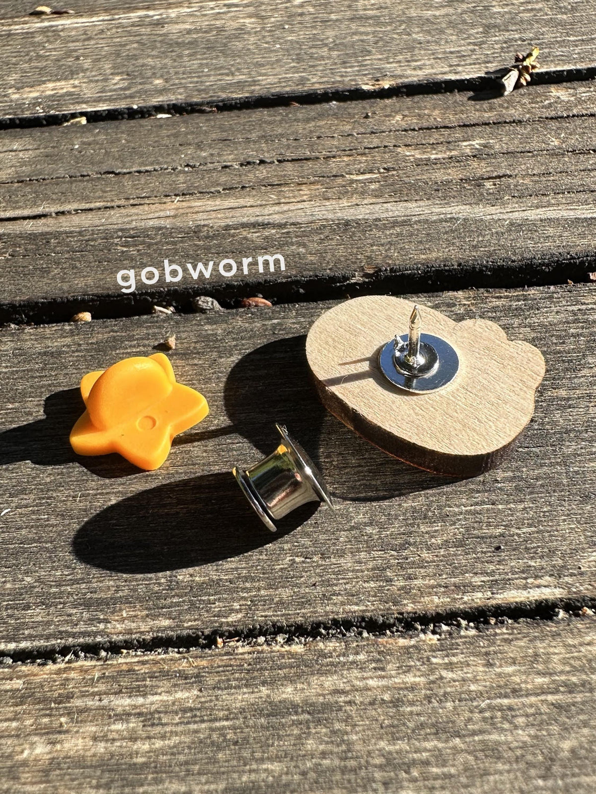 PREORDER Wooden Animal Pronoun Pins