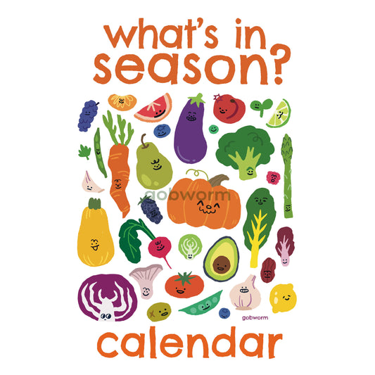 PRINTABLE Produce Calendar