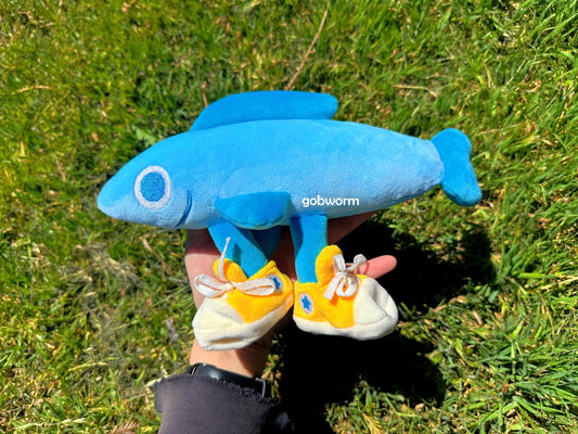 Fish Plush with Shoes