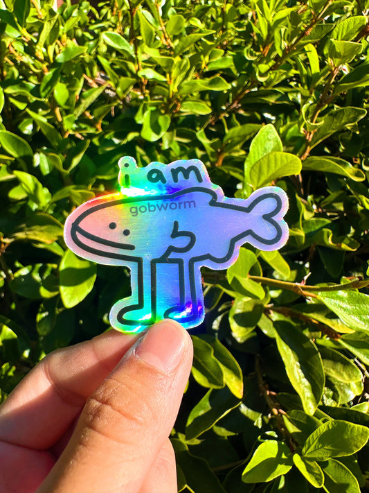 i am fish Sticker