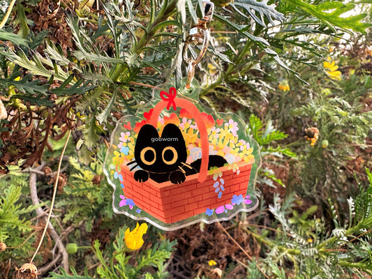 Pride Cat Keychain
