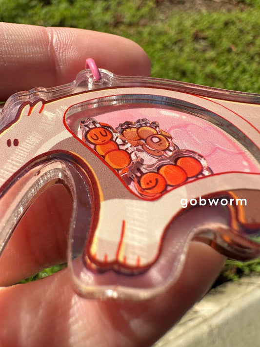 Anteater Shaker Charm