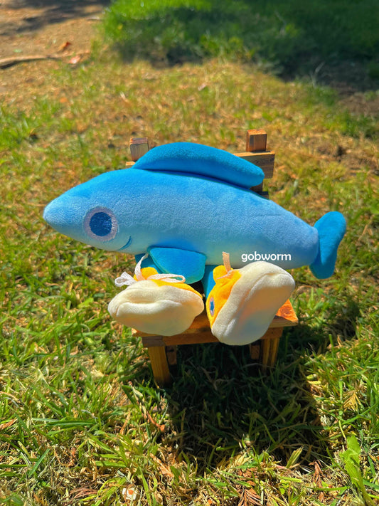 Fish Plush with Shoes
