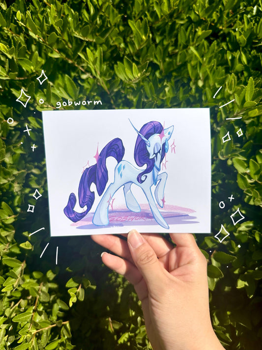 Rarity Print 4.2"x 5.5"