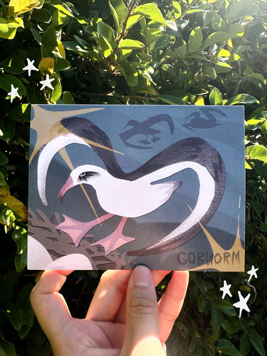 Albatross Postcard Print